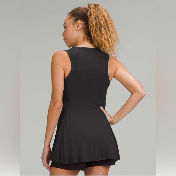lululemon athletica Black Modal Romper with Tie Detail - Picture 2 of 10